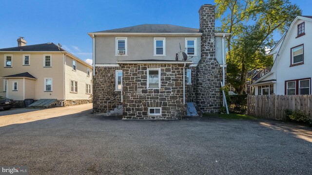 view of rear view of property