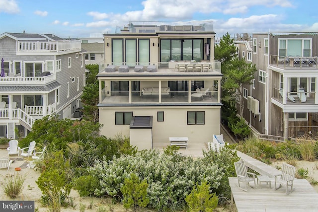 view of rear view of property