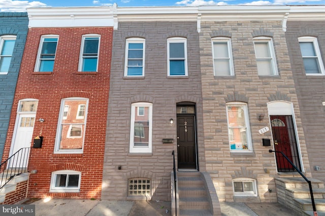 view of townhome / multi-family property