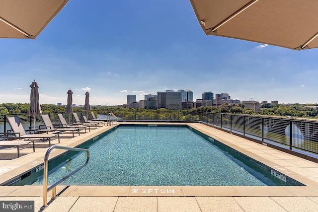 view of swimming pool