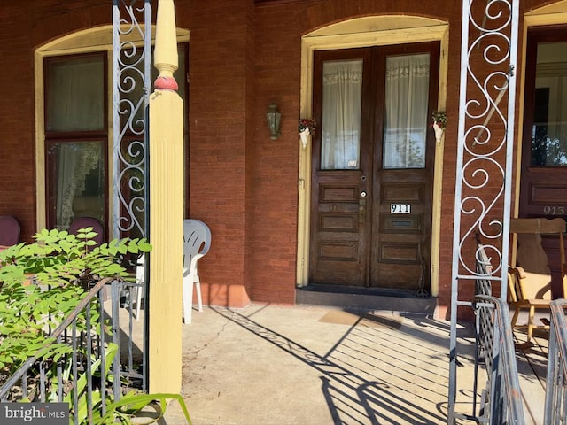 view of entrance to property