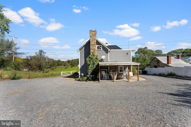 view of back of house