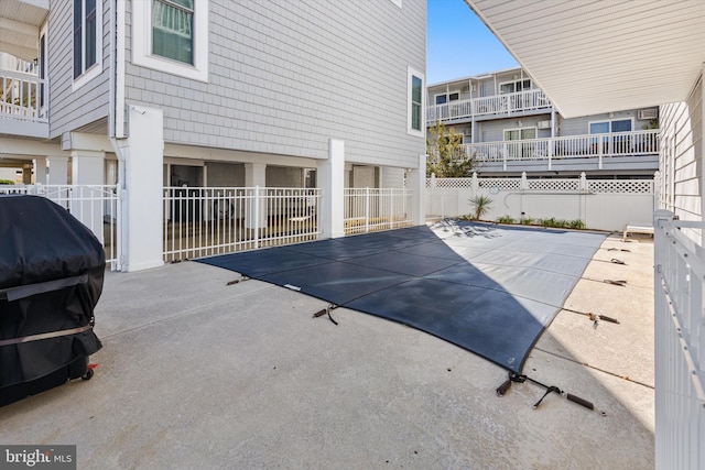 9 134th St Unit 9B, Ocean City, MD 21842 - view of pool featuring fence, grilling area, and a patio area