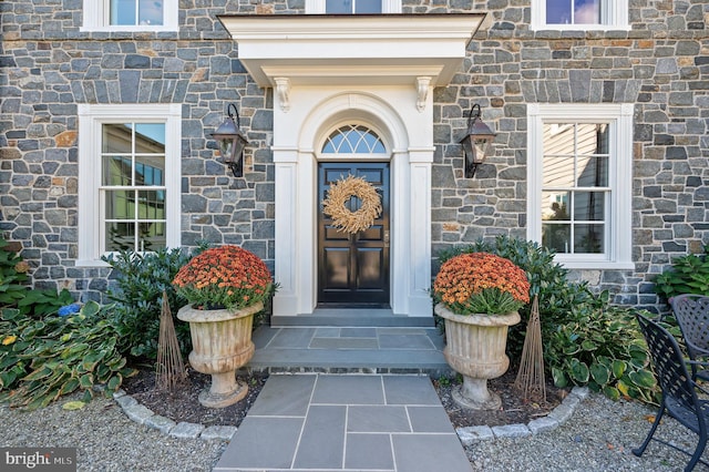 1484 W Strasburg Rd, West Chester, PA 19382 - entrance to property with stone siding