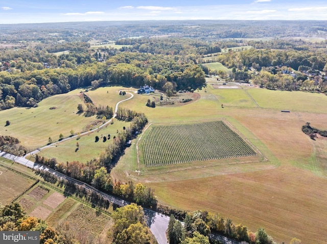 1484 W Strasburg Rd, West Chester, PA 19382 - aerial view featuring a rural view