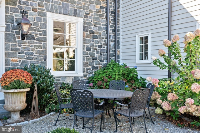 1484 W Strasburg Rd, West Chester, PA 19382 - view of patio with outdoor dining space