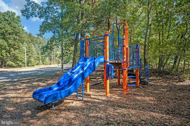 view of play area