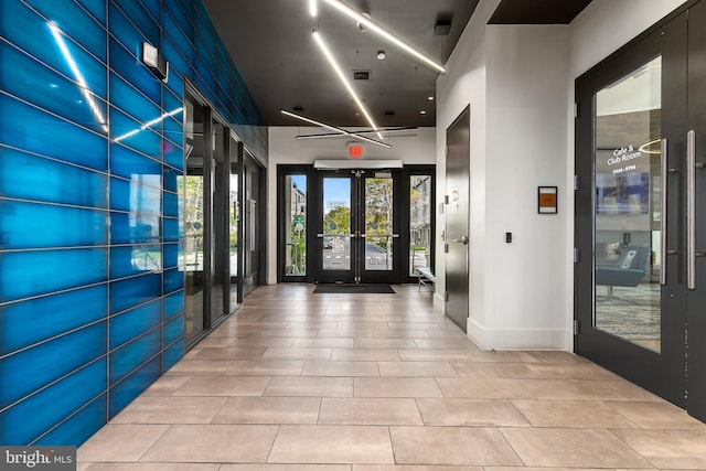 view of community lobby