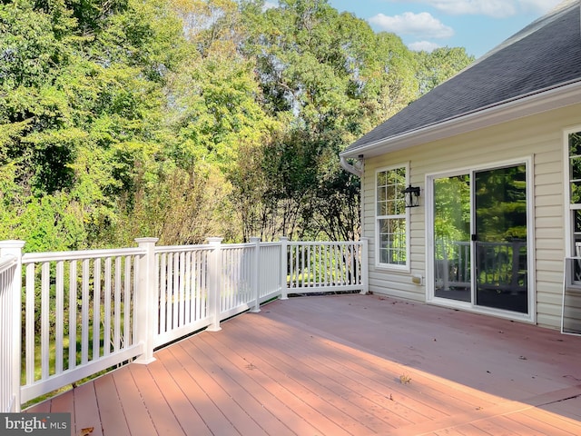 view of deck