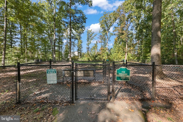 view of gate