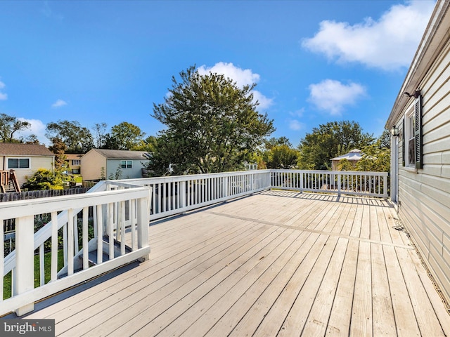 view of deck