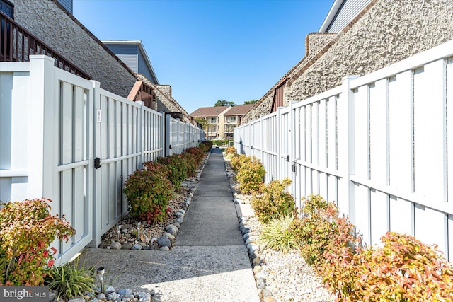 view of side of property