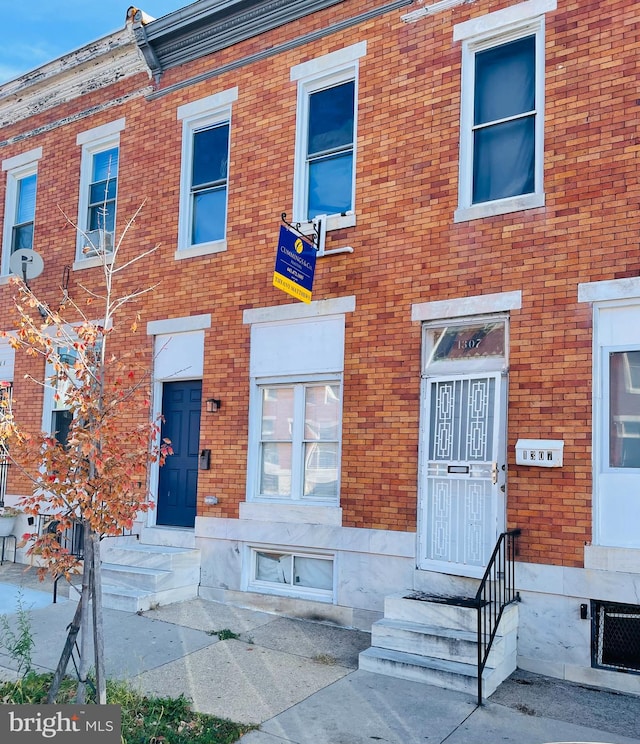 view of townhome / multi-family property