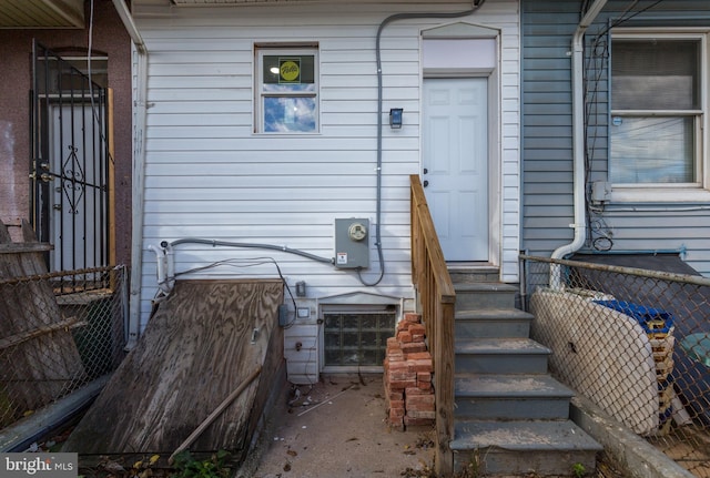 view of property entrance