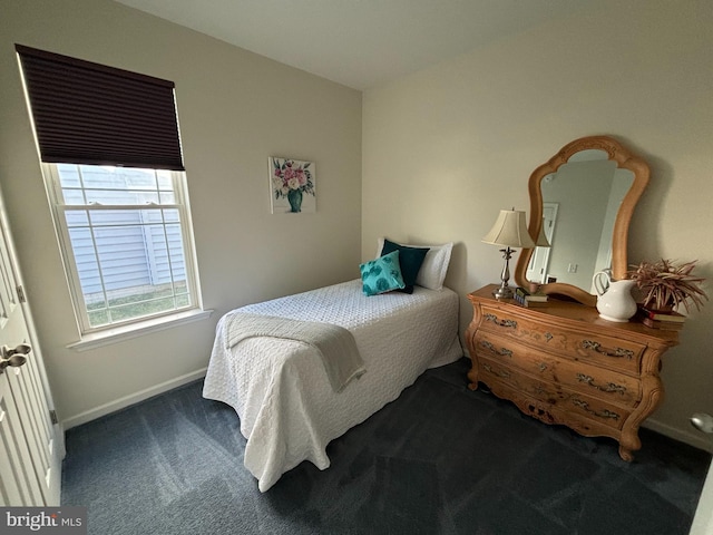 bedroom featuring carpet flooring