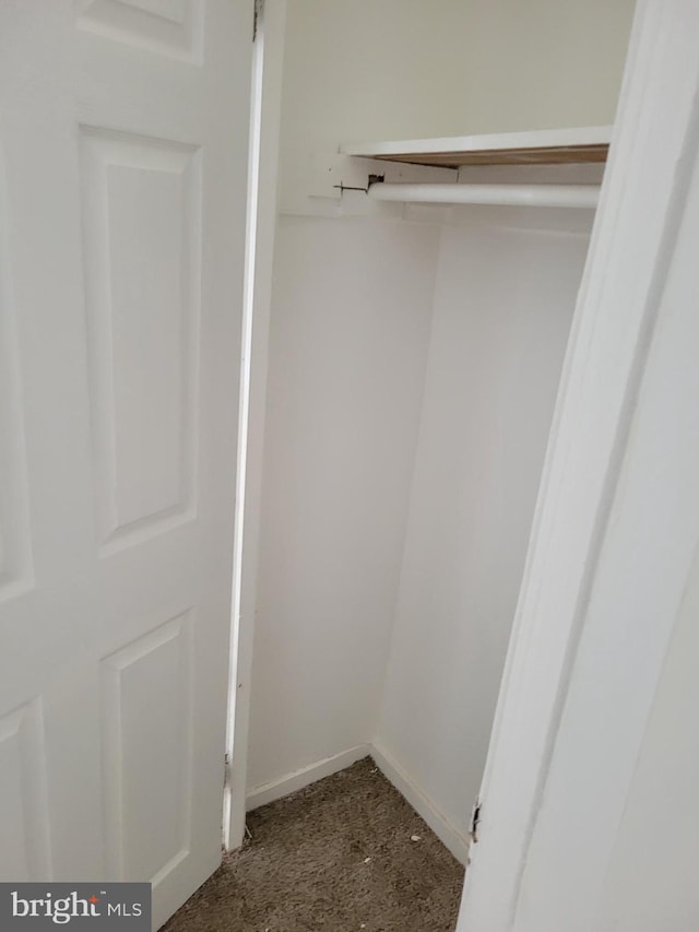 view of closet