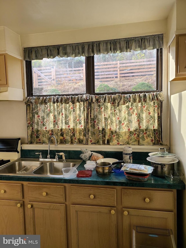 kitchen featuring sink