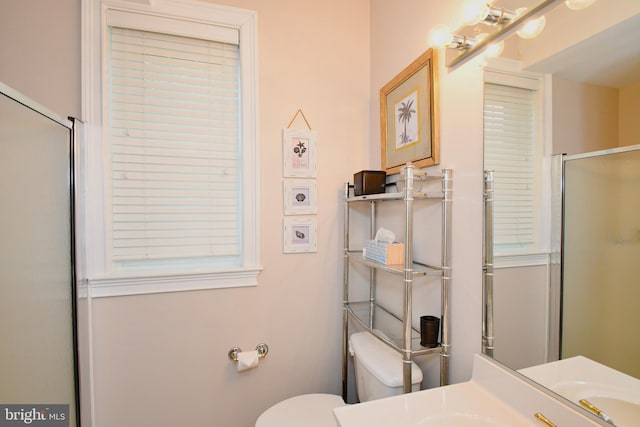 9 134th St Unit 9A, Ocean City, MD 21842 - full bath with toilet, vanity, and an enclosed shower