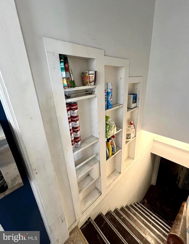 view of pantry