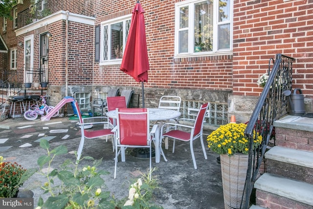 1144 E Slocum St, Philadelphia, PA 19150 - view of patio with outdoor dining area