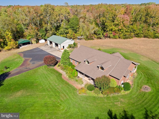 7000 Sockwell Rd, Port Norris, NJ 08349 - drone / aerial view featuring a wooded view