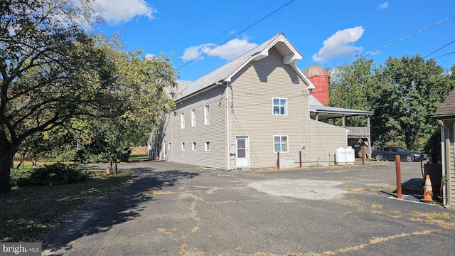 view of side of home