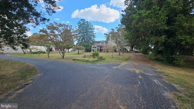 view of road