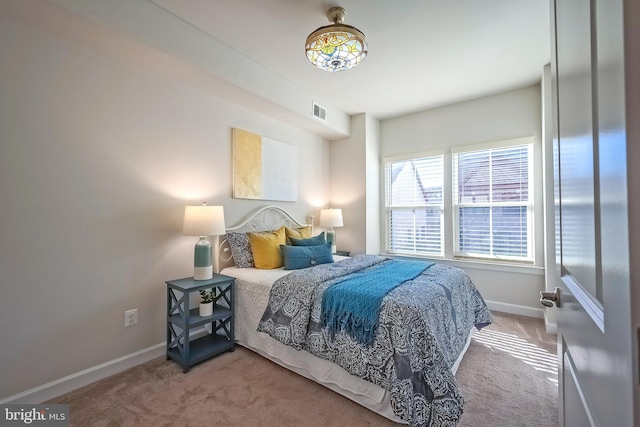 bedroom featuring carpet floors