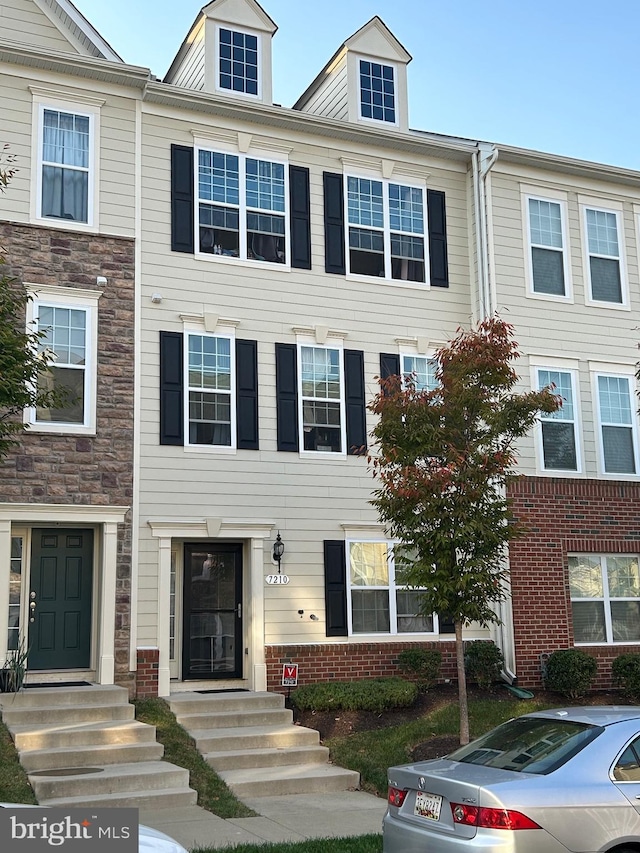 view of townhome / multi-family property