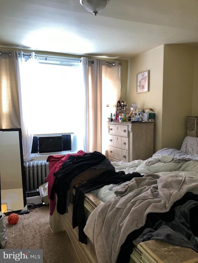 bedroom featuring carpet flooring