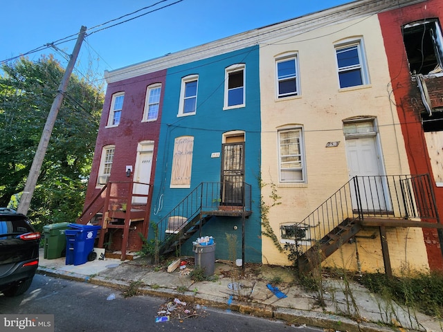 view of townhome / multi-family property