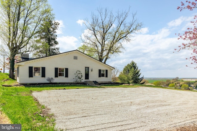 view of front of house