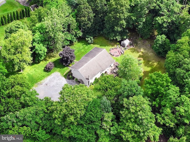 48 W 3rd St, Everett, PA 15537 - aerial view of property and surrounding area
