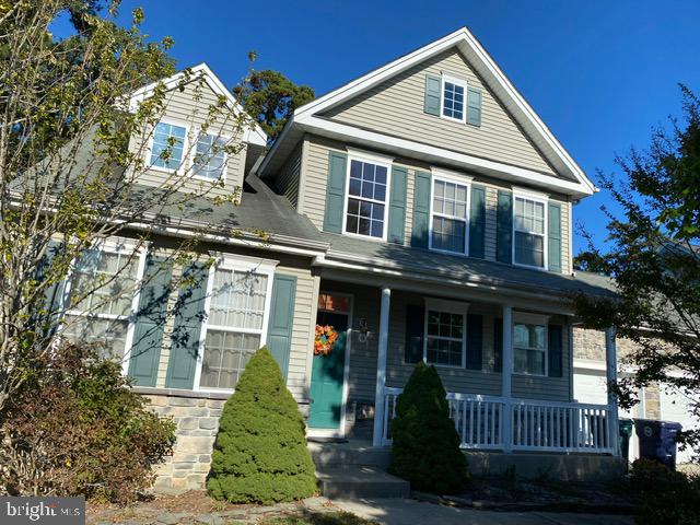 view of front of home with a porch