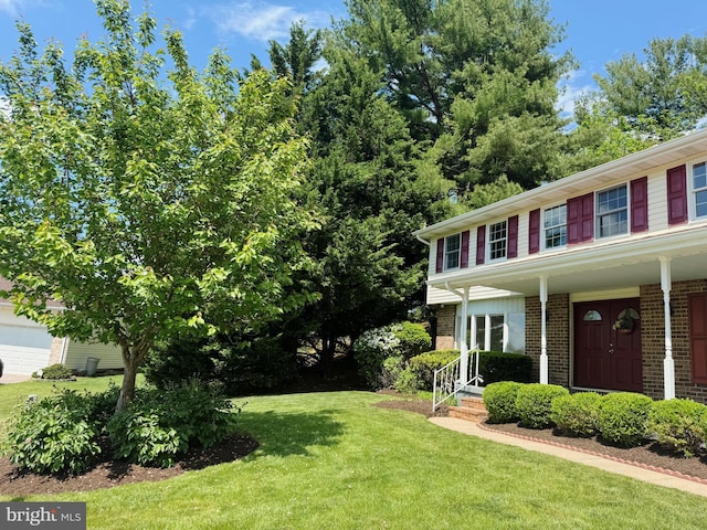 exterior space featuring a porch