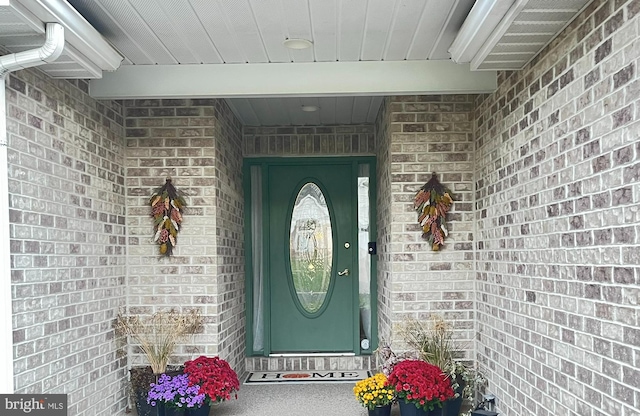 view of entrance to property