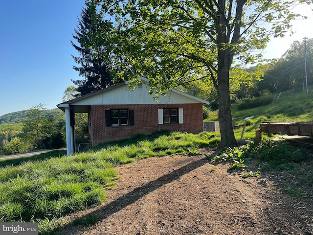 view of property exterior