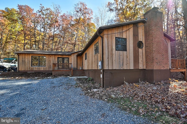 view of front of house