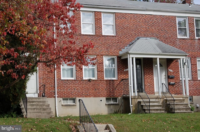 view of rear view of property