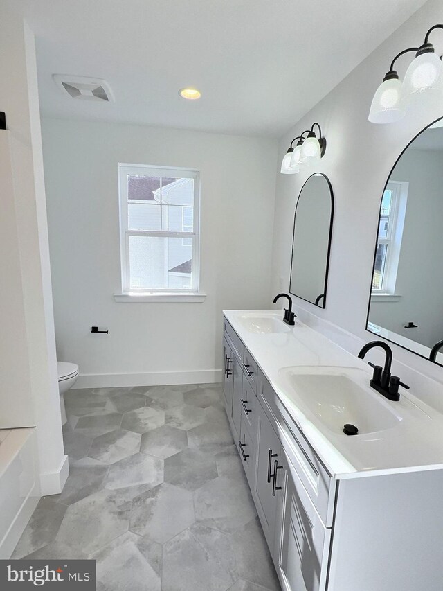 LOT9 Fortuna Dr, Hatfield, PA 19440 - full bath with a wealth of natural light, a sink, and double vanity