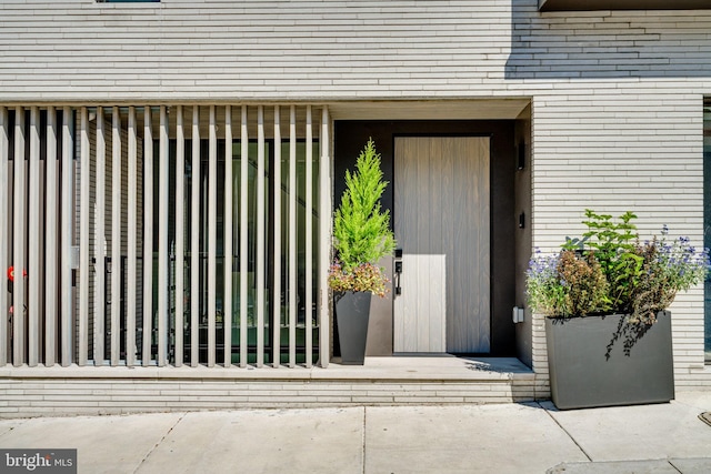 view of property entrance