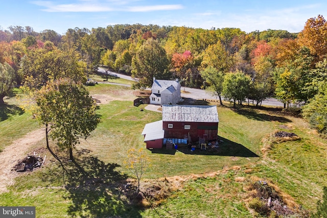 drone / aerial view