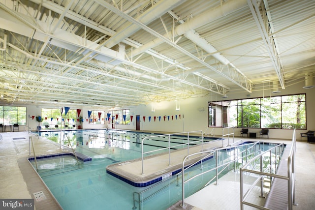 view of pool