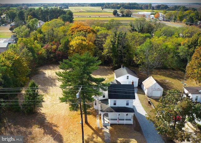 aerial view