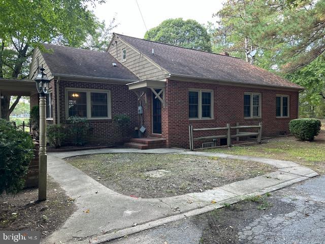 view of ranch-style house