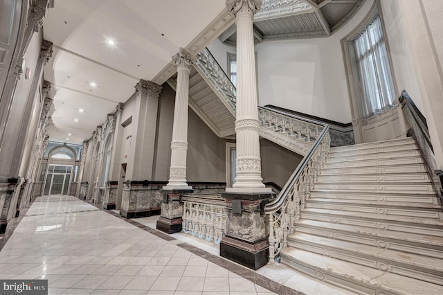 view of community lobby