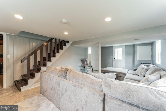 view of living room