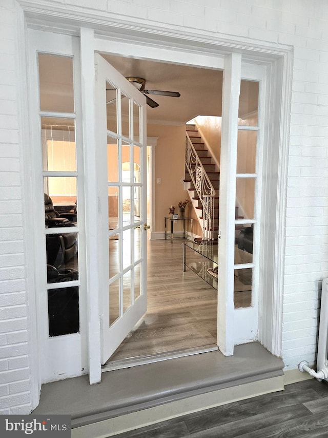 view of exterior entry