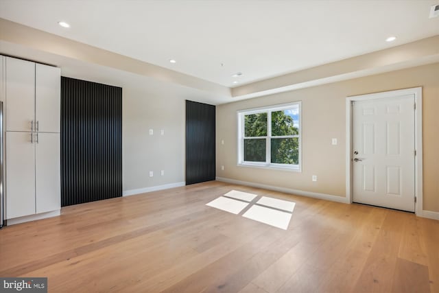 interior space featuring light hardwood / wood-style floors