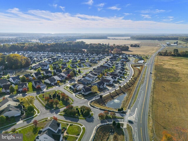drone / aerial view featuring a residential view